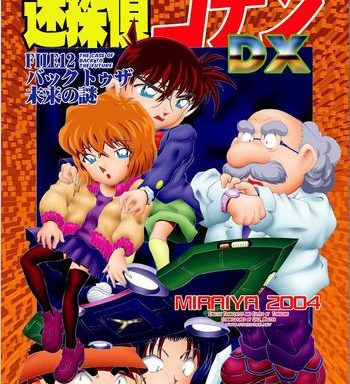 bumbling detective conan file 12 the case of back to the future cover