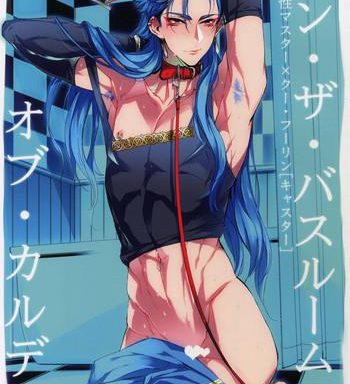 in the bathroom of chaldea cover