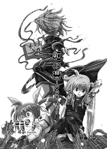 kurodama ya akadama kurenai no syo fate hen the crimson book fate side mahou shoujo lyrical nanoha english desudesu cover