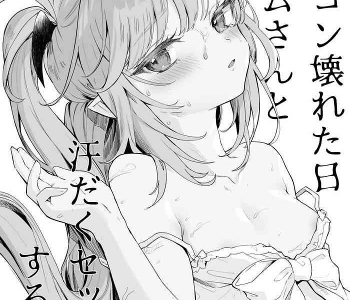 air con kowareta hi rurumu san to asedaku sex suru manga cover 1